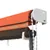 Produktbild 7 för Markis med LED 200x150 cm orange och brun