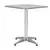 Produktbild 5 för Trädgårdsbord silver 60x60x70 aluminium