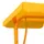 Hammock för barn gul 115x75x110 cm tyg