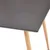 Produktbild 3 för Matbord grå och ek 80,5x80,5x73 cm MDF