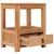 Produktbild 2 för Sängbord 40x30x50 cm massiv teak