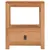 Produktbild 3 för Sängbord 40x30x50 cm massiv teak