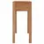 Produktbild 5 för Avlastningsbord 110x35x75 cm massiv teak