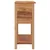 Produktbild 4 för Skänk 78x35x80 cm massiv teak