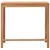 Produktbild 2 för Ståbord för utomhusbruk 110x60x105 cm massivt teakträ