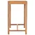 Produktbild 3 för Ståbord för utomhusbruk 110x60x105 cm massivt teakträ