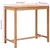 Produktbild 6 för Ståbord för utomhusbruk 110x60x105 cm massivt teakträ