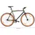 Produktbild 9 för Fixed gear cykel svart och orange 700c 51 cm