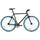 Fixed gear cykel svart och blå 700c 55 cm
