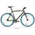 Produktbild 9 för Fixed gear cykel svart och blå 700c 55 cm