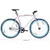 Produktbild 10 för Fixed gear cykel vit och blå 700c 51 cm