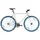 Fixed gear cykel vit och blå 700c 55 cm