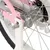 Produktbild 10 för Barncykel med frampakethållare 12 tum vit och rosa  