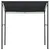 Produktbild 4 för Grilltält 215x150x220 cm antracit stål