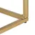 Produktbild 4 för Skänk guld 120x30x75 cm massivt mangoträ