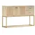 Produktbild 7 för Skänk guld 120x30x75 cm massivt mangoträ