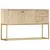 Produktbild 9 för Skänk guld 120x30x75 cm massivt mangoträ