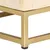 Produktbild 4 för Sängbord guld 40x30x50 cm massivt mangoträ