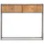 Produktbild 3 för Avlastningsbord 90x30x75 cm massivt återvunnet trä