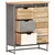 Produktbild 3 för Skänk 60x30x70 cm massivt mangoträ