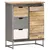 Produktbild 10 för Skänk 60x30x70 cm massivt mangoträ