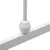 Produktbild 5 för Sängram vit metall 100x200 cm