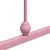 Produktbild 5 för Sängram rosa metall 90x200 cm