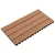 Produktbild 3 för Markplattor WPC 60x30 cm 6 st 1 m² brun