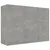 Produktbild 2 för Skänk betonggrå 105x30x75 cm spånskiva