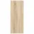 Produktbild 6 för Bokhylla 2 hyllor sonoma-ek 40x30x76,5 cm konstruerat trä