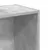 Produktbild 8 för Bokhylla 2 hyllor betonggrå 40x30x76,5 cm konstruerat trä