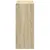 Produktbild 6 för Bokhylla 2 hyllor sonoma-ek 60x30x76,5 cm konstruerat trä