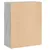Produktbild 7 för Bokhylla 2 hyllor betonggrå 60x30x76,5 cm konstruerat trä