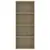 Produktbild 4 för Bokhylla 4 hyllor sonoma-ek 60x30x151,5 cm konstruerat trä
