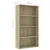 Produktbild 6 för Bokhylla 4 hyllor sonoma-ek 80x30x151,5 cm konstruerat trä