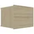 Produktbild 3 för Sängbord 2 st sonoma ek 40x30x30 cm spånskiva