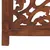 Produktbild 5 för Rumsavdelare 3 paneler handsnidad brun 120x165 cm mangoträ