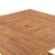 Produktbild 6 för Trädgårdsbord 150x150x76 cm massiv teak