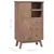 Produktbild 8 för Högskåp 60x30x100 cm massiv teak