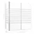 Produktbild 12 för Badkarsvägg 120x68x130 cm härdat glas randig
