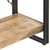 Produktbild 5 för Bokhylla med 5 hyllor 140x30x180 cm massivt mangoträ