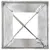 Produktbild 5 för Jordspett 2 st silver 10x10x91 cm galvaniserat stål