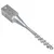 Produktbild 4 för Jordspett 2 st silver 7x7x56 cm galvaniserat stål