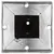 Produktbild 5 för Jordspett 6 st silver 9x9x56 cm galvaniserat stål