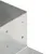 Produktbild 5 för Stolpbeslag L-form galvaniserad metall 81x81 mm