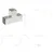Produktbild 8 för Stolpbeslag 4 st T-form galvaniserad metall 91x91 mm