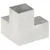 Produktbild 3 för Stolpbeslag Y-form galvaniserad metall 101x101 mm