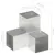 Produktbild 5 för Stolpbeslag Y-form galvaniserad metall 101x101 mm