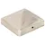 Produktbild 2 för Stolphattar pyramid 6 st rostfritt stål 91x91 mm