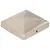 Produktbild 2 för Stolphattar pyramid 6 st rostfritt stål 101x101 mm